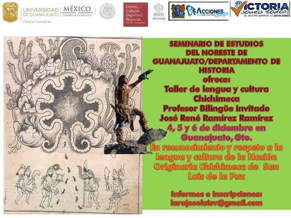 UG invita al Taller de lengua y cultura chichimecas | Universidad de Guanajuato taller-lengua-cultura-chichimeca