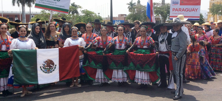 Muestra BAFUG otro matiz de México en el Festival Mundial del Folclor, en Perú | Universidad de Guanajuato (UG, UGTO) festival-mundial-folclor-peru-bafug-universidad-guanajuato-ug-ugto
