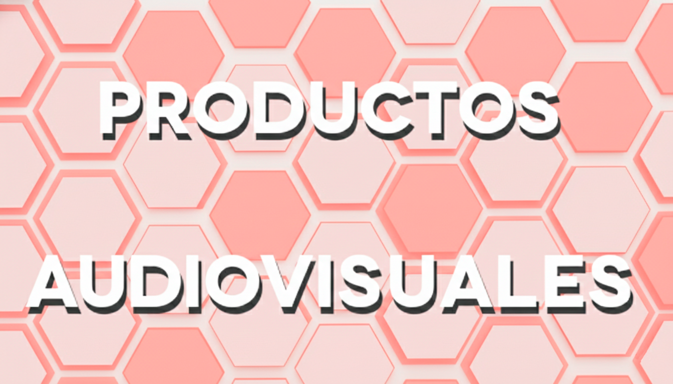 productos audiovisuales