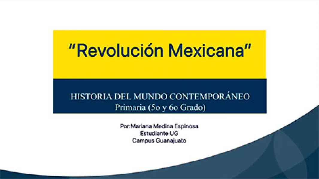 QU PAS EN LA REVOLUCIN MEXICANA Videos Educativos para Nivel Primaria